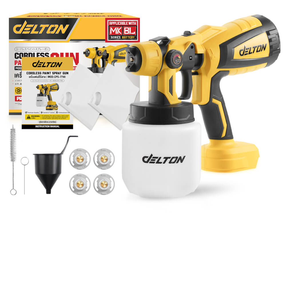 กาพ่นสีไร้สาย (เฉพาะเครื่องเปล่า) DELTON รุ่น CPS-7790 20V